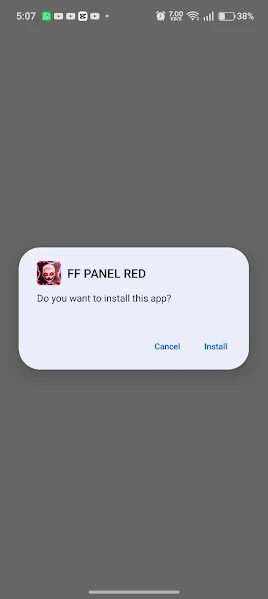 Panel Red interface screenshot